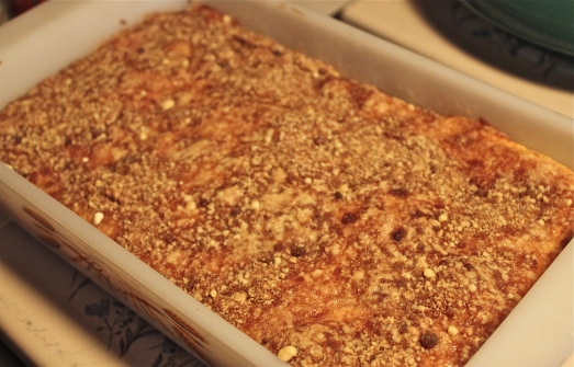 Bake till golden brown. 